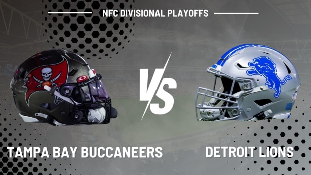 Bucs at Lions  2023 Divisional Playoffs
